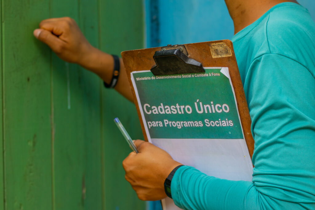 Se você é inscrito no CadÚnico, veja se recebe as visitas em casa.